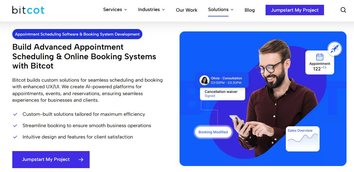 booking system development