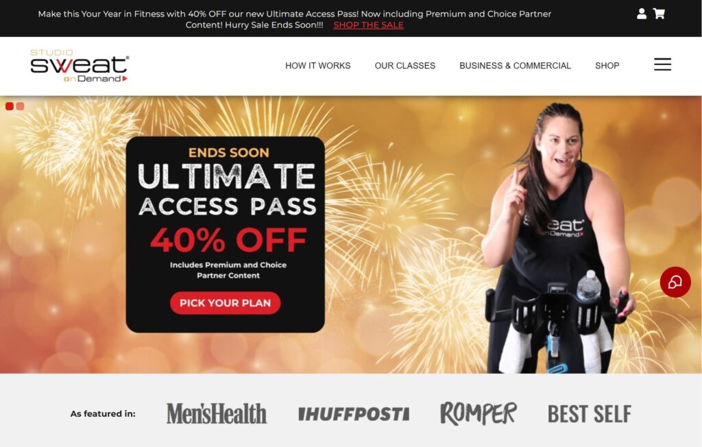 Studio Sweat onDemand