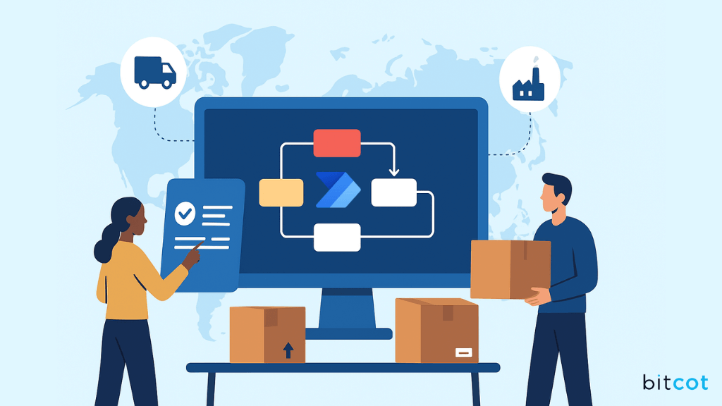 power automate transforms supply chain order management