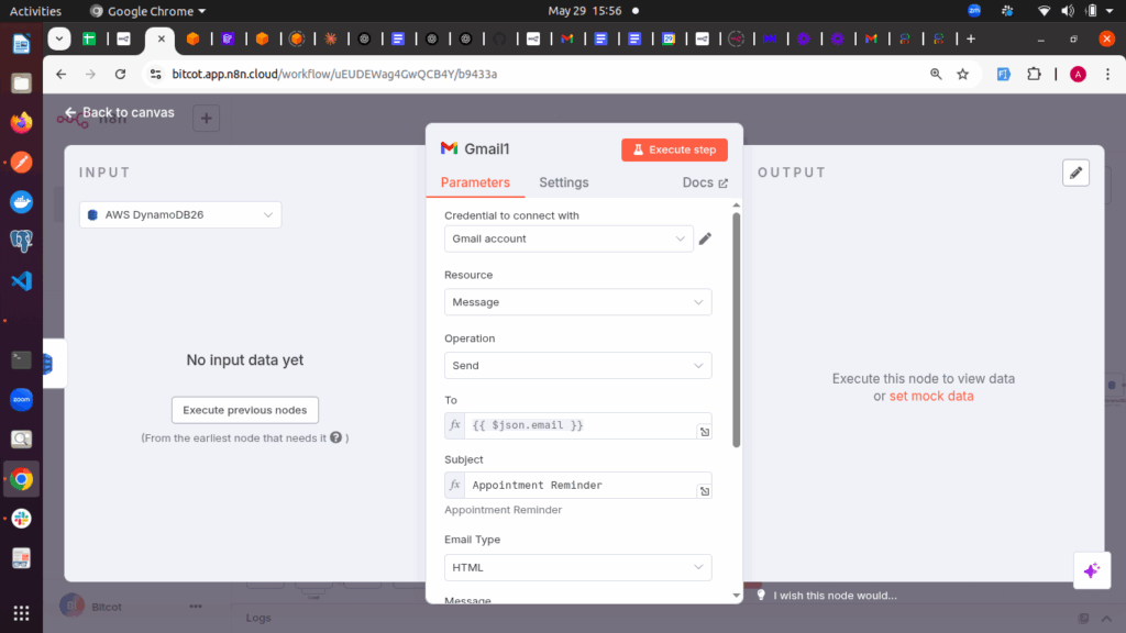 Send a Personalized Email Reminder via Gmail